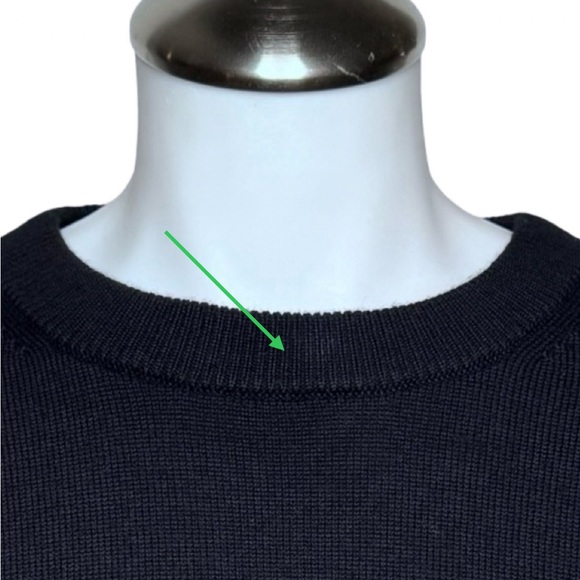 $375 NWT VERONICA BEARD Concord Sweater Sz L Black - Picture 11 of 11